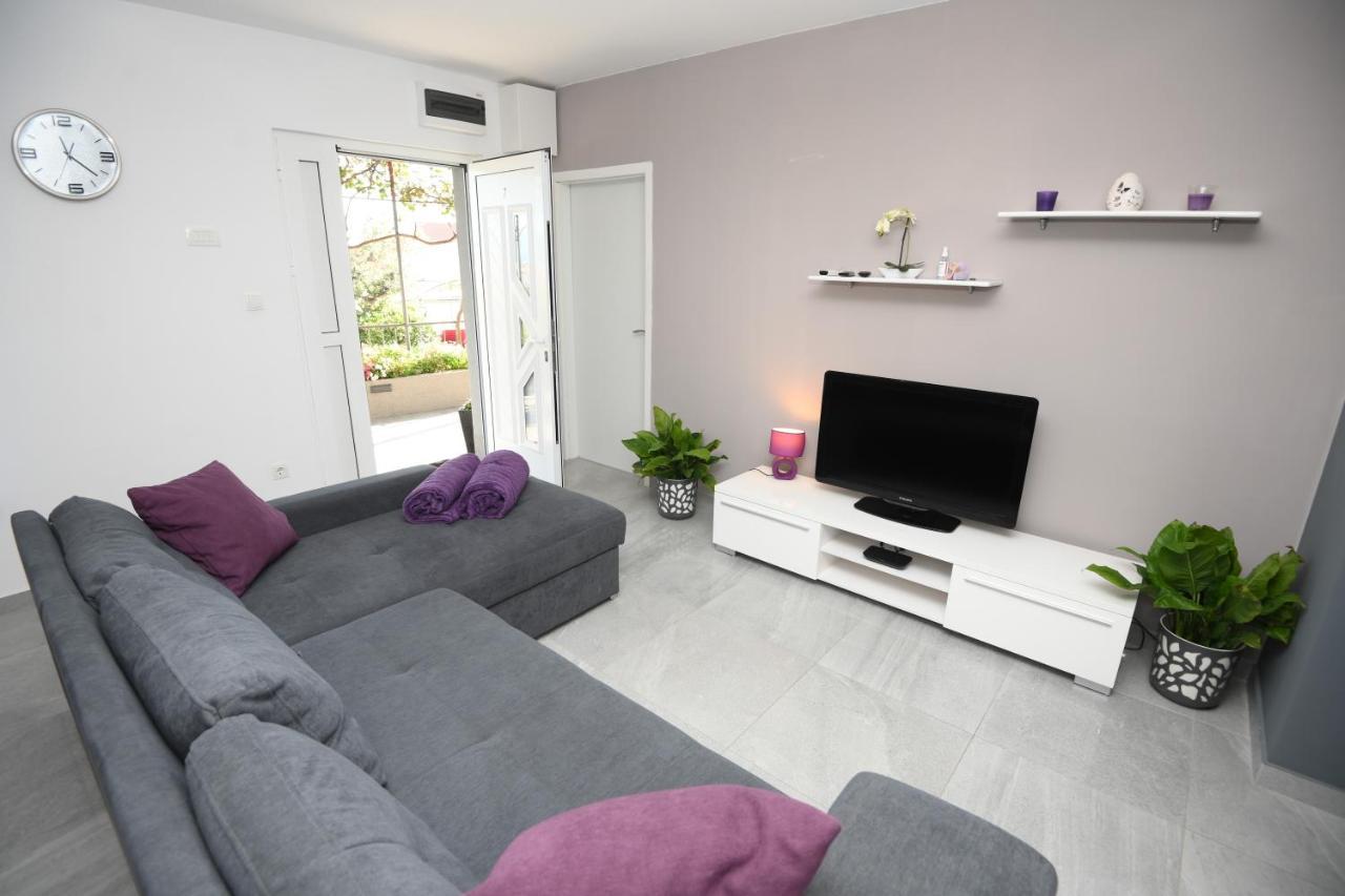Apartments Lidija - Sea View Apartment With Exclusive Right Of Using Hot Tub Or Split Level Apartment With Exclusive Right Of Using Pool Podstrana Exterior foto